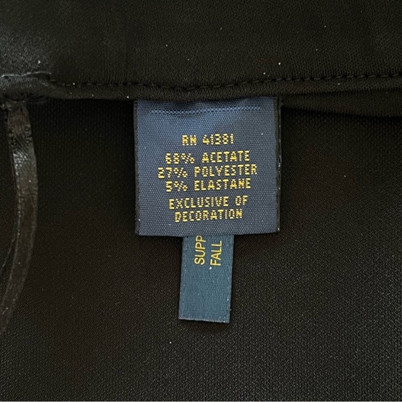 POLO Ralph Lauren elegant jogger style trouser, black, size S, stretchy - Picture 10 of 11